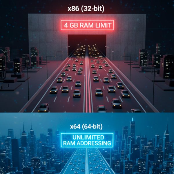 x86 vs. x64: ¿Qué Significa y Por Qué Debería Importarte?